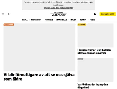 Allt om Vetenskap startsida 2023