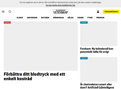 Allt om Vetenskap startsida 2024