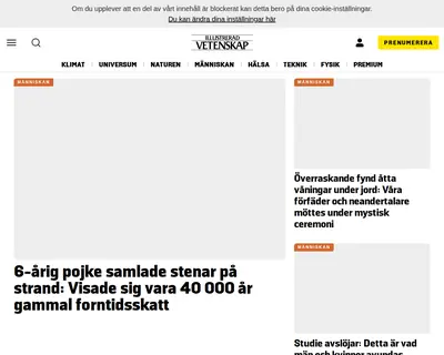 Allt om Vetenskap startsida 2025