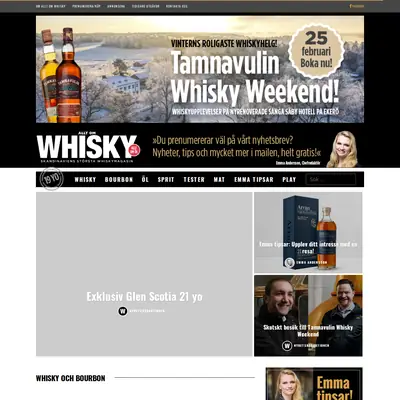 ALLT OM WHISKY startsida 2023