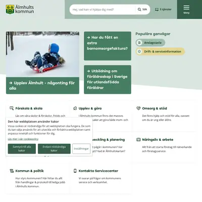 Mera Älmhult startsida 2025