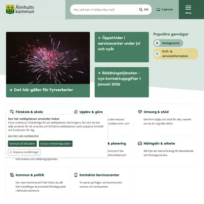 Mera Älmhult startsida 2026