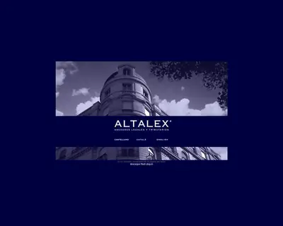 altalex.se startsida 2008
