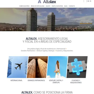 altalex.se startsida 2022