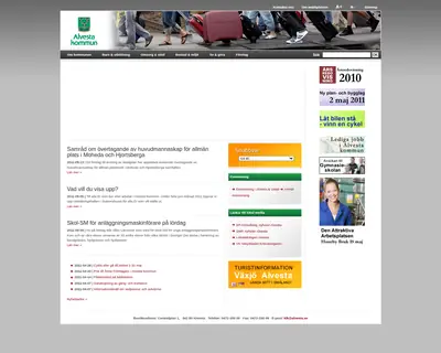 Mera Alvesta startsida 2011