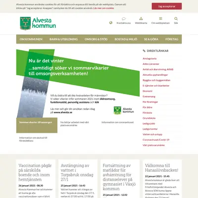 Mera Alvesta startsida 2021