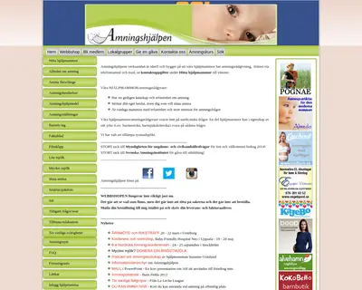Amningsnytt startsida 2015