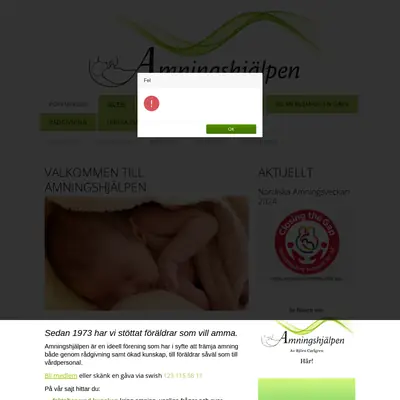 Amningsnytt startsida 2025