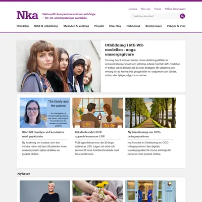 Vi Anhöriga startsida 2024