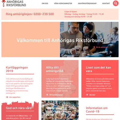 Anhörig startsida 2021