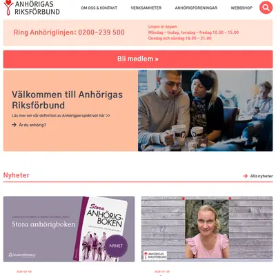 Anhörig startsida 2024
