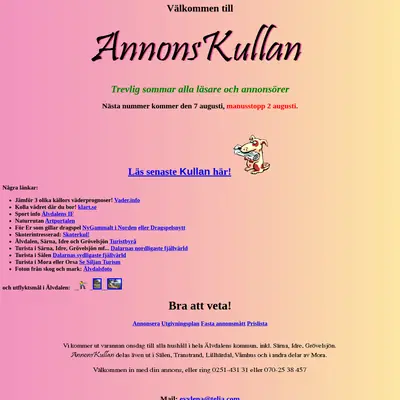 AnnonsKullan startsida 2019