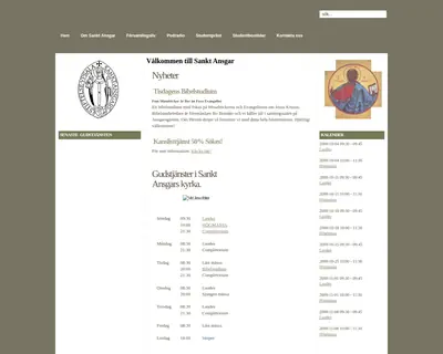 Sankt Ansgars stiftelse i Uppsala startsida 2011
