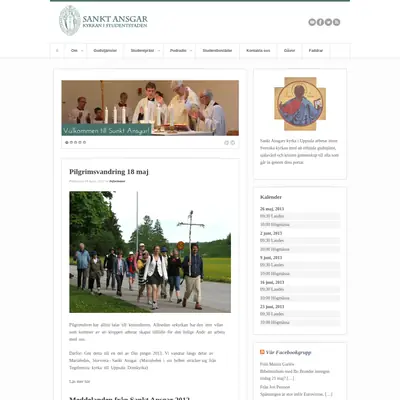 Sankt Ansgars stiftelse i Uppsala startsida 2013