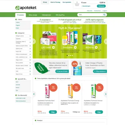 Vi på Apoteket startsida 2014