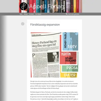 Appell startsida 2020