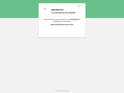 Aqurette.com startsida 2021