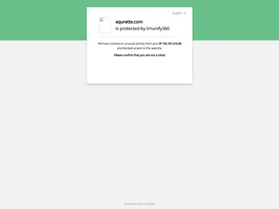 Aqurette.com startsida 2024