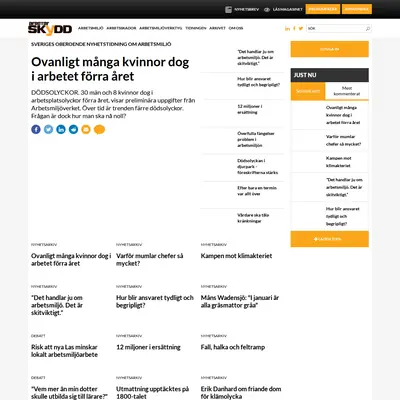 Arbetarskydd startsida 2023