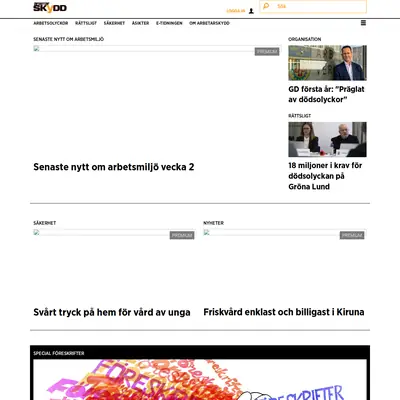 Arbetarskydd startsida 2025