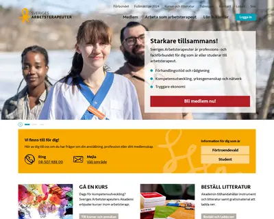 Arbetsterapeutens nyhetsbrev startsida 2024