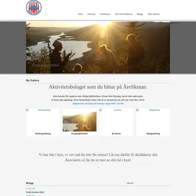 ÅREGUIDEN startsida 2013