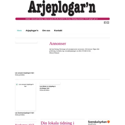 Arjeplogar´n startsida 2023