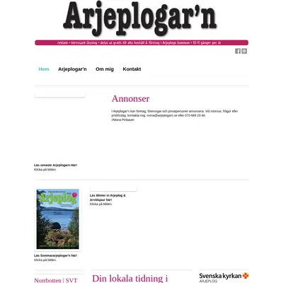 Arjeplogar´n startsida 2025