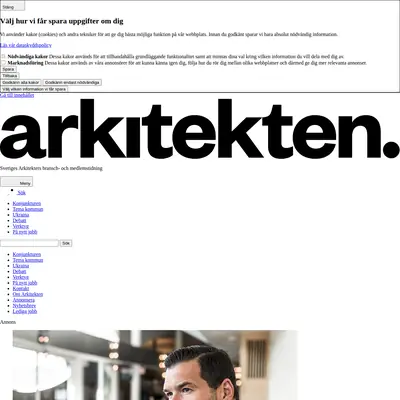 Arkitekten startsida 2023