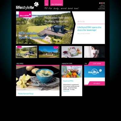 LifeStyleVIEW startsida 2025