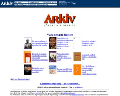 Arkiv startsida 2004
