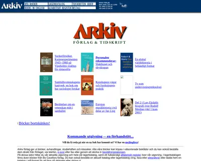 Arkiv startsida 2008