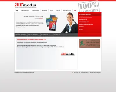 Detektor startsida 2011