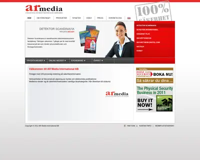 Detektor startsida 2012