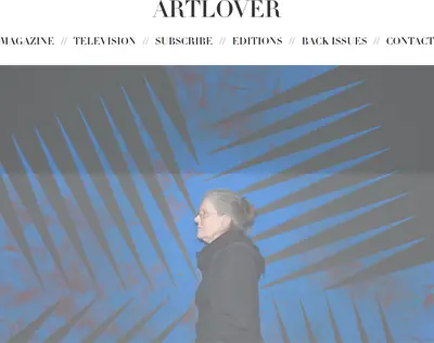 Artlover startsida 2025