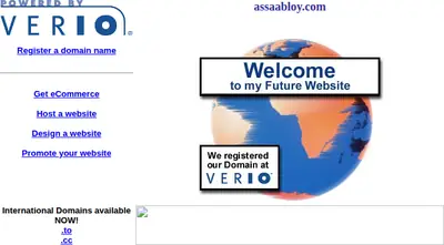 ASSA ABLOY News startsida 2000