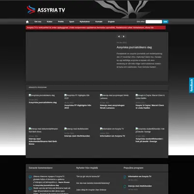 assyriatv.org startsida 2012