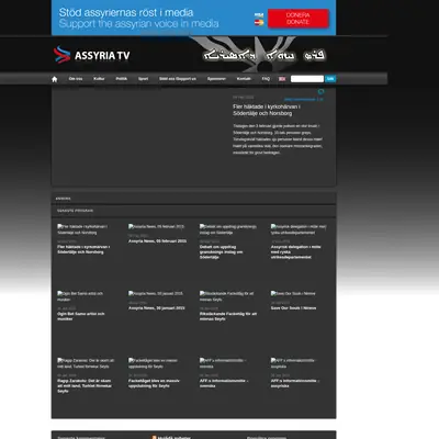 assyriatv.org startsida 2015