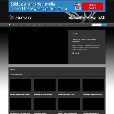 assyriatv.org startsida 2016