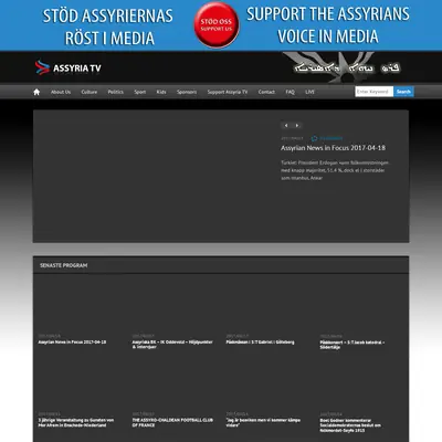 assyriatv.org startsida 2017