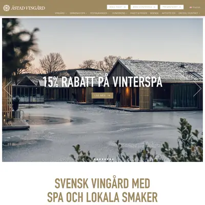 astadvingard.se startsida 2025