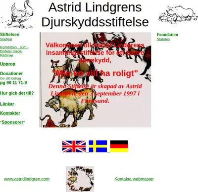 DRA(G) ÅT SKOGEN startsida 1999