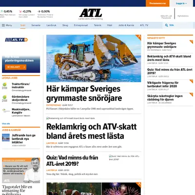Annonsblad för oss på landet startsida 2020