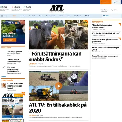 Annonsblad för oss på landet startsida 2021