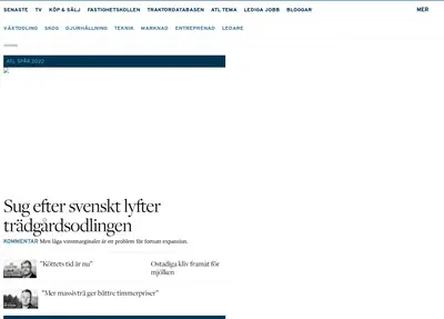 Annonsblad för oss på landet startsida 2022