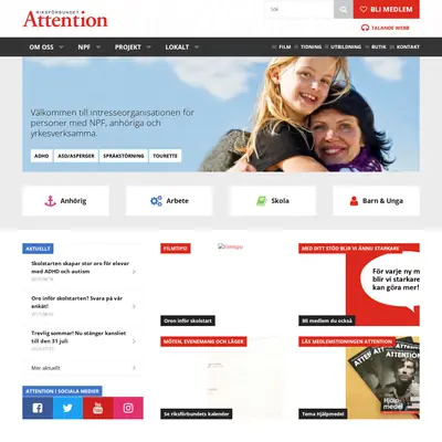 www.attention.se startsida 2017