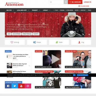 www.attention.se startsida 2019