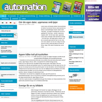 Automation startsida 2017