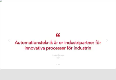 automationsteknik.com startsida 2020