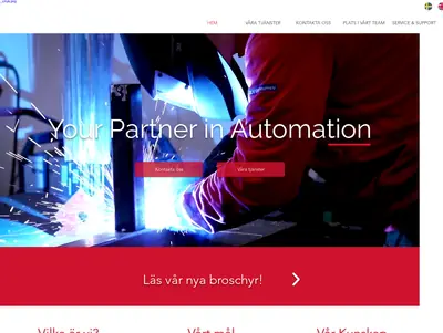 automationsteknik.com startsida 2022